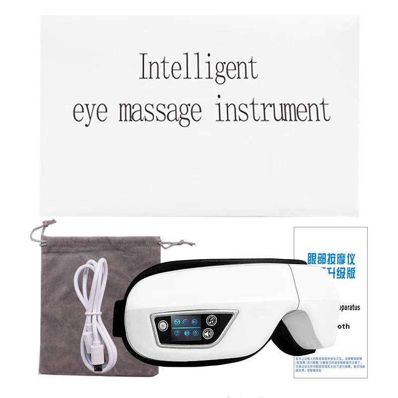 Bluetooth Music Massage Relax Glasses DC Eyes Care Device