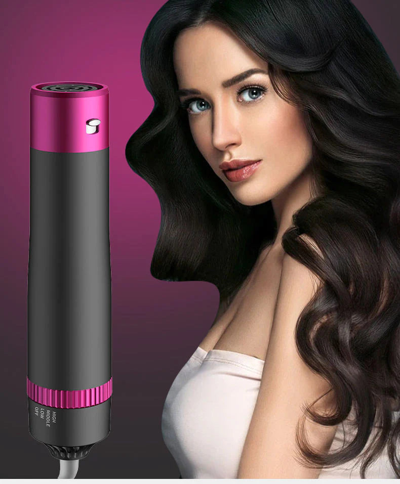 HOT AIR BRUSH: DRY, STYLE, AND VOLUMIZE WITH IONIC TECHNOLOGY (5-IN-1)